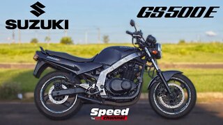 Testando Suzuki GS500 E 1995 | Analise Completa | Speed Channel