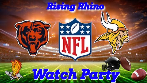 Chicago Bears vs Minnesota Vikings LIVE REACTION, Watch Party, and Play by Play