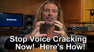 Stop Voice Cracking Now! Here's How! Ken Tamplin Vocal Academy 4K