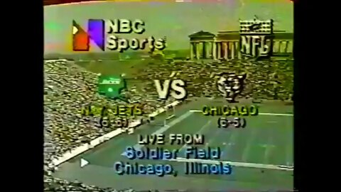1979-11-18 New York Jets vs Chicago Bears