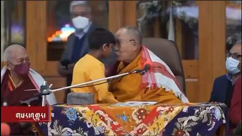 Dalai Lama Exposed as Creep: “Suck My Tongue”