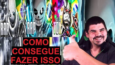 REACT 3 EM 1 Undertale Sans, W.D. Gaster E Asriel Dreemurr - PAPYRUS DA BATATA - MELHOR DO MUNDO