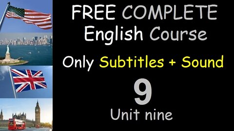 The days of the week - Lesson 09 - FREE and COMPLETE English Course for the Whole World