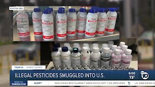 Illegal pesticides smuggled into U.S.