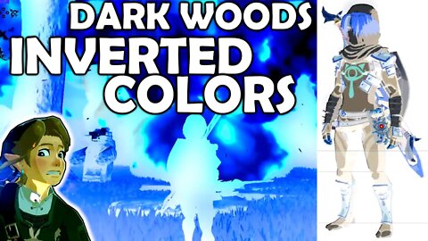 DARK WOODS - INVERTED COLORS! | Breath of the Wild | Zelda BotW | Basement | S3E93