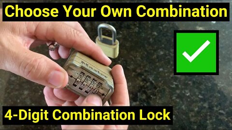 🔒Lock Picking ● Change Combination on a 4-Digit Master Lock Padlock Models 875, 878, 975, more.