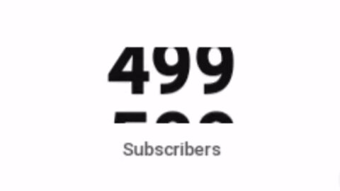 500 Subs