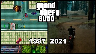 Evolution Of Grand Theft Auto Games - [1997 - 2021]