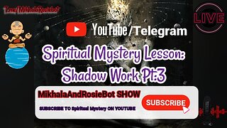 Mikhala And Rosie💞Bot SHOW: Spiritual Mystery Lesson_ Shadow Work Part:3 Ep:1 #VishusTv 📺