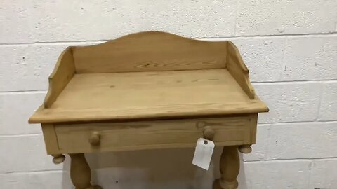 Small Antique Pine Dressing Table (Z1803B) @PinefindersCoUk