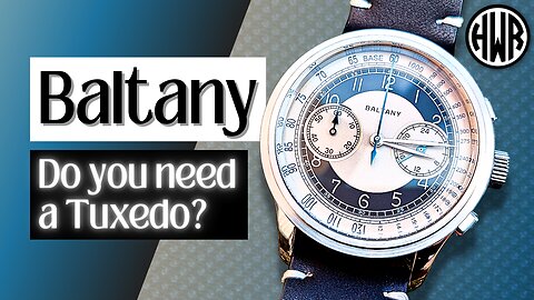 ON A BUDGET? Baltany S5050 Tuxedo Chronograph Review #HWR