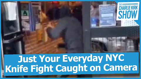 Just Your Everyday NYC Knife Fight Caught on Camera