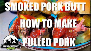 Smoking Pork Butt / How To Make Pulled Pork | Traeger Cooking