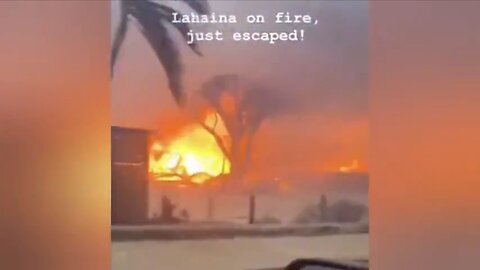 Lahaina Is Devastated By Fire - Was It A D.E.W.?