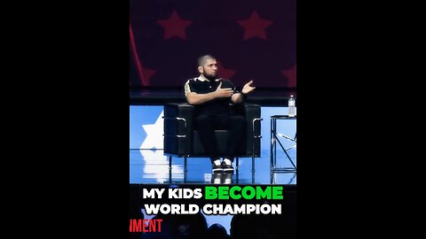 Khabib Talking About His Son 😱