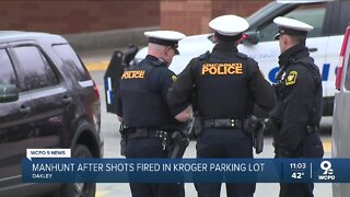 Cincinnati police search for suspect after shots fired in Kroger parking lot