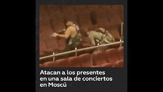 Hombres armados disparan a los asistentes a un concierto en Moscú