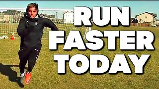 How to RUN FASTER in Soccer / Football - Increase Sprint Speed