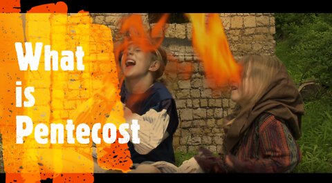 What is Pentecost, Penetcost for kids, Acts 2, Speaking in Tongues, Tongues of fire, 4k, for kids