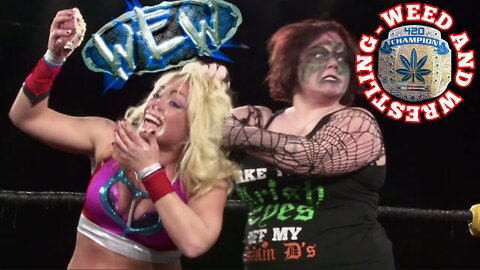 Women's Wrestling: 'Knuckles' vs. 'Solo Darling' 'WEW' Women's Extreme Wrestling. Weed And Wrestling