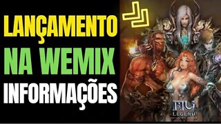 WEMIX E MULEGEND LANÇAMENTO DO GAME NO FORMATO PLAY TO EARN GAME NFT