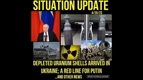 SITUATION UPDATE - DEPLETED URANIUM SHELLS ARRIVED IN UKRAINE! A RED LINE FOR PUTIN! SUDAN BIOLAB!..
