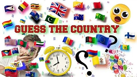 Guess the country by emoji | Guess the country hard quiz | Guess the country game