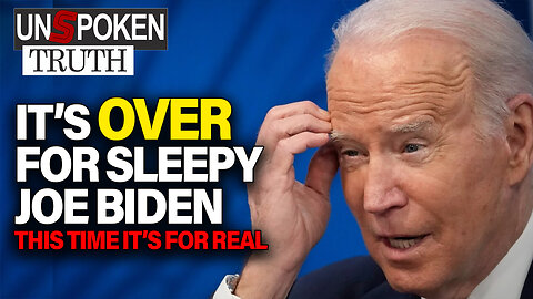 It's OVER for SLEEPY JOE - this time for real