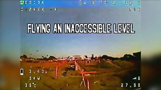 Flying An Inaccessible Level (Drone Flying)