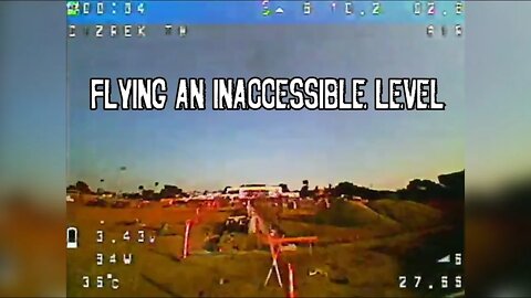 Flying An Inaccessible Level (Drone Flying)