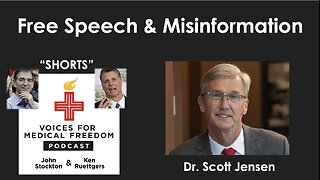V-Shorts with Dr. Scott Jensen: Free Speech & Misinformation