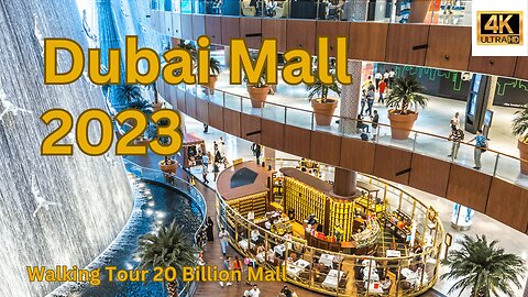 [ 4K ] Dubai 🇦🇪 Dubai Mall, Largest Mall In The World I Complete Walking Tour