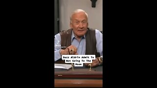Buzz Aldrin admits not going to the moon