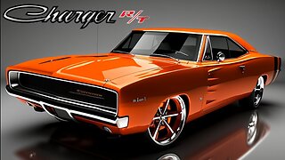 A Tribute to the Legendary Dodge Charger R/T Muscle Car