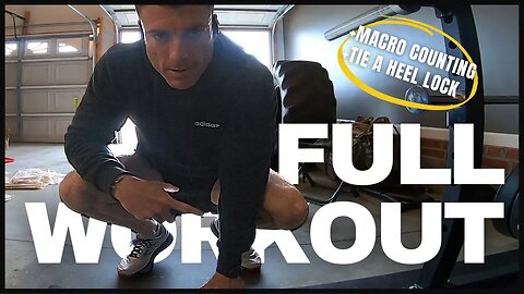 Full BEST RANGER Workout, Macro Counting, and How to Tie a Heel Lock