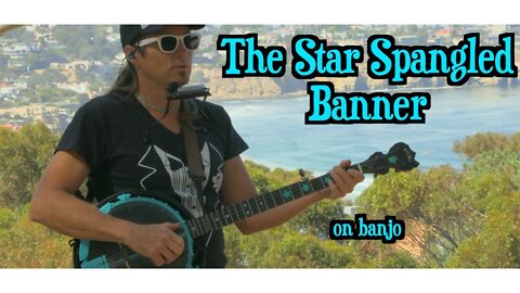 Star Spangled Banner On Banjo In San Diego #starspangledbanner #banjo #july4th