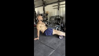 Reverse plank to hip tuck
