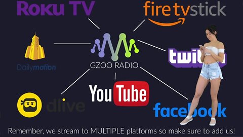 #TUESDAYNIGHTVIBEZ!!! Showcase your music to multiple platforms! GZOO Radio Live Music Review