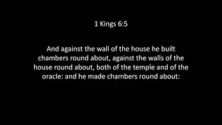 1st Kings Chapter 6