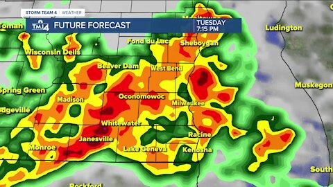 Severe storms possible beginning Tuesday afternoon