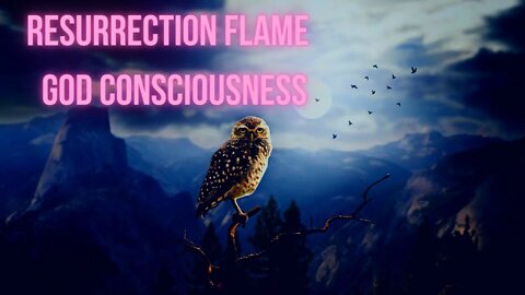 Resurrection Flame ~ God Consciousness ~ Owl Medicine ~ Powerful Cosmic Energies ~ NEW GOLDEN AGE
