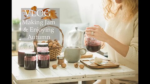 Enjoying Autumn Days | Making Homemade Grape Jam | Autumn Walk | Morning with Pancakes | Slow living