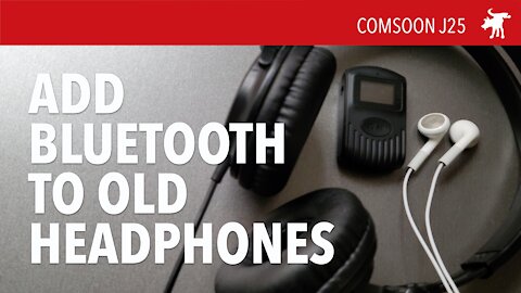Headphone Bluetooth Converter: Comsoon J25