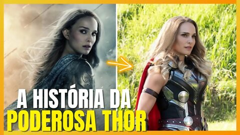 (RESUMIDO) COMO A JANE FOSTER VIROU A PODEROSA THOR? | #shorts #marvel #mcu