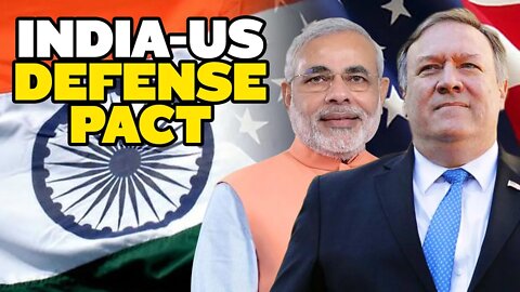 India US Sign Military Pact Against China