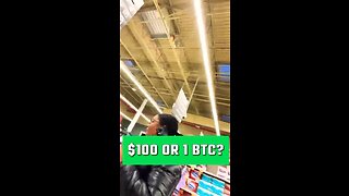 $100 Vs 1 BTC