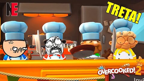 COMO NÃO JOGAR OVERCOOKED 2 (Aconteceu Treta)