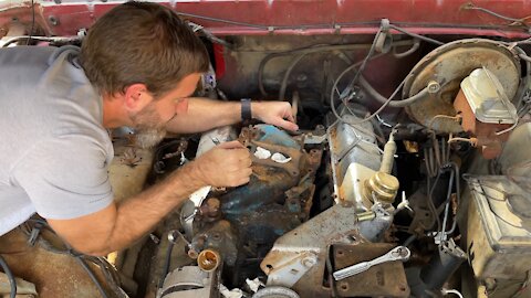 Motor Work Starts on the Ford