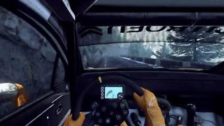 DiRT Rally 2 - C3 Wall Scrapes Through Col de Turini