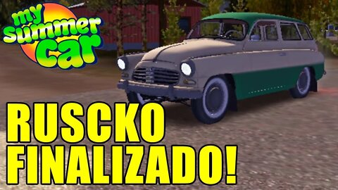 O Ruscko Finalmente Ficou Pronto!! Saga Ruscko #4 - My Summer Car